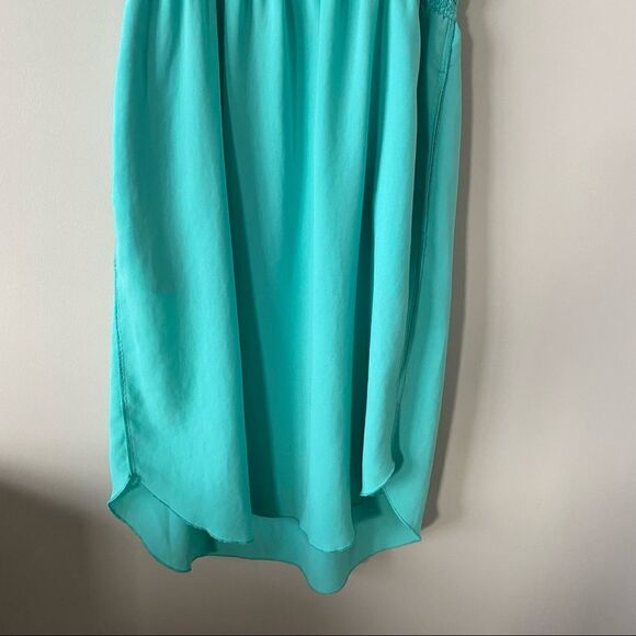 ARITIZA “Taleen” Teal/Turquoise Wrap Front Dress - Picture 11 of 13